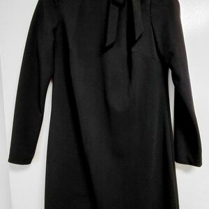 Calvin Klein Black Long Sleeve Dress